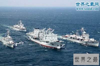 ​中国三大舰队，北海舰队/东海舰队/南海舰队